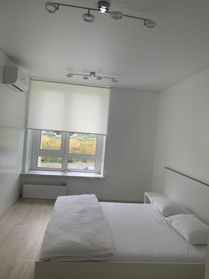 New 3 Rooms Apartment Near The Metro Station كييف المظهر الخارجي الصورة